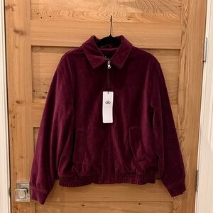ALO Yoga Deep Red Jacket